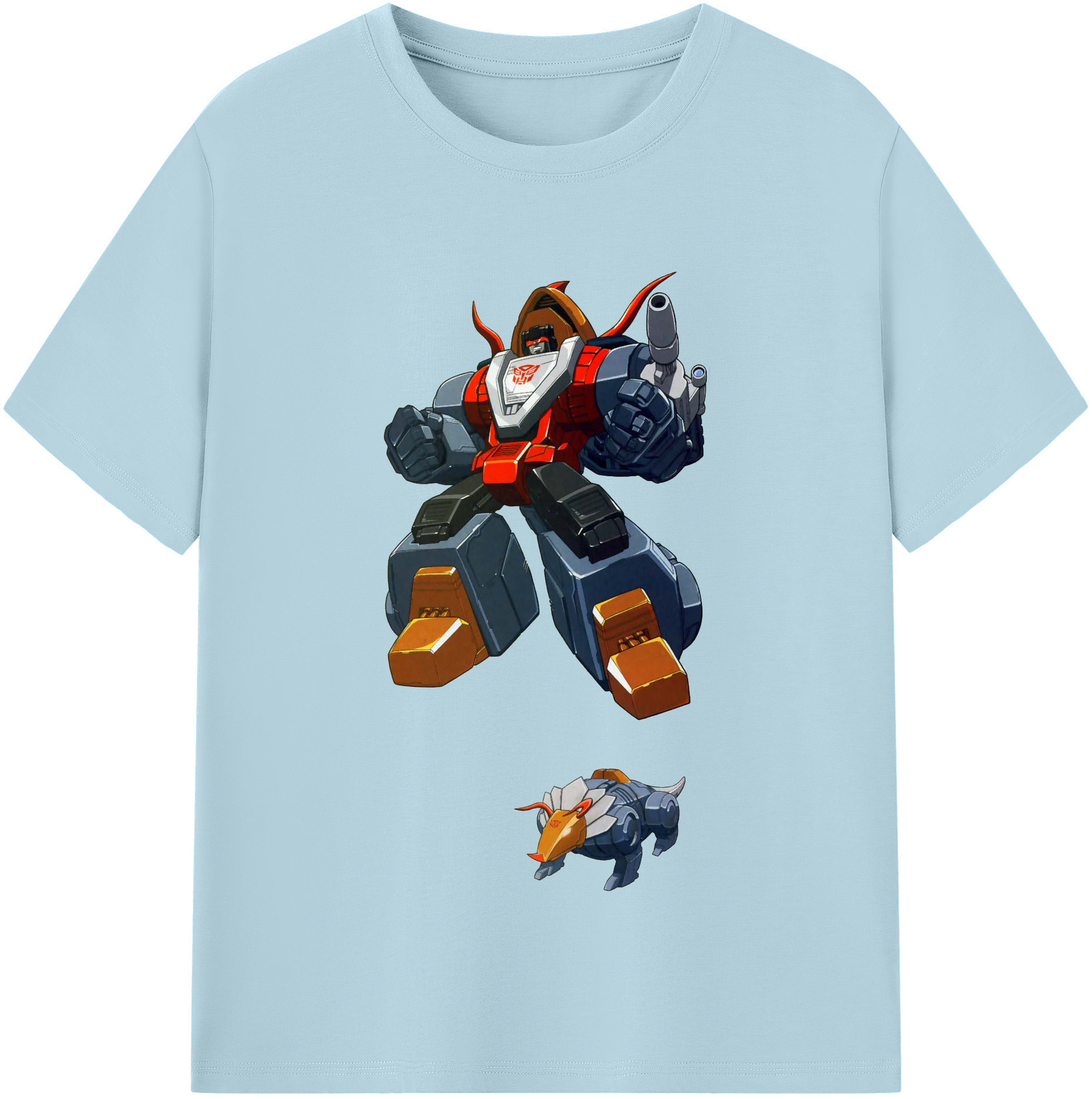 （画像用）  綿100％半袖Tシャツ（フロントプリント）